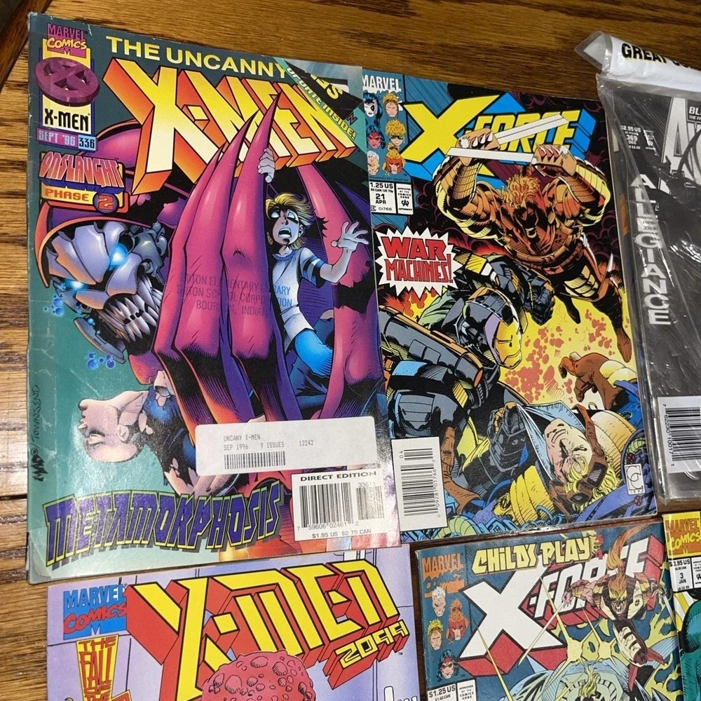 Marvel Comics 1990s Fantastic Four Cable Hulk X-men Avengers Lot Of 19